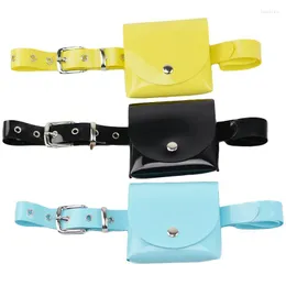 Waist Bags 15PCS/LOT Fashion Women's Bag Belt Color Designer Transparent Fanny Mini Handbag