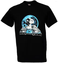Magliette da uomo Alien UFO Extraterrestrial ET Dj Shirt Maniche corte T-Shirt fai da te Casual Large Size