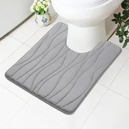 Ковры Olanly U-образный коврик для ванной комнаты без скольжения.