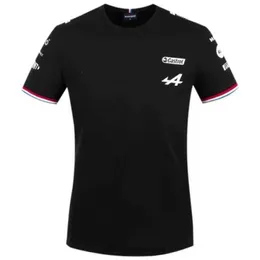 YENİ F1 Erkek Tişörtleri Moto Yarış Takımı Yaz Açık Bisiklet Erkek Sürücü Binicilik Yarışı T-Shirt Alpine Yarış T-Shirt Off-Road Racing