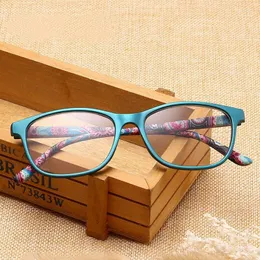 Óculos de sol Retro Reading Glasses 1.5 Leesbril Resina Progressiva Estrutura de óculos Mulheres Computador homens Gafas de lectura
