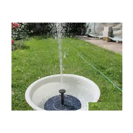 Watering Equipments Solar Powered 3 Different Spray Heads Water Pump Set Garden Fountain Pond Kit Waterfalls Display Nb0377 Drop Del Dhovb