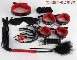 Strumenti femminili SM Torture Slaves Proppetti di addestramento alternativo Collar set di corde vincolanti Fun Media Prodotti sessuali uomini DQ1N