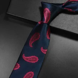 Bow Ties 2023 Gelişler Yüksek kaliteli marka erkekler moda düğün parti kravatları 6cm genişlik baskısı lüks hediye kutusu için ince