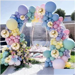 Altre forniture per feste di eventi natalizie aron palloncini set di matrimoni layout decorazioni di compleanno in lattice drop drop home gar dhgarden dhgxr