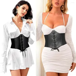 Celra cinturão cinto para mulheres senhoras roupas vestido de roupa decorativa cós na banda de couro pundrinja barragem de cinta shapewear shapewear cintura aparador