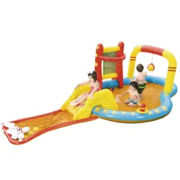 Inflatable Bouncers Playhouse Swings Iatable Children Paddling Pool Ocean Ball Baby Swim Thicken Swimming Outdoor Bath Summer Kids Toy Sport Play Toys 230111