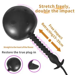 Dorosły masażer napompowany silikon analny rozszerzalny duży tyłek g plot prostaty masażer odbyt pielęgnacji dilator zabawki seksualne dla mężczyzn kobiety