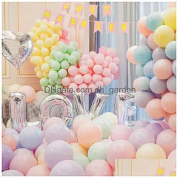 Altre forniture per feste per eventi Palloncino Aron addensato Commercio all'ingrosso 10 pollici 2.2G Decorazione di compleanno Set da sposa Ece 1 Drop Delive Dhgarden Dhae7