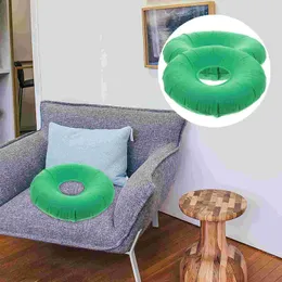 Pillow Seat Donut Inflatable Ring Hemorrhoid Air Tailbone S Portablepadup Blow Floor Outdoor Wheelchairfilled