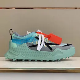 2023 Tasarımcı Odsy 1000 Ayakkabı Lüks Erkekler Kadın Gündelik Ayakkabı Yeni Dekorasyonlu Ok Dantelli Dikiş Sabahları Rahat Deri Nefes Beklenebilir Sneaker