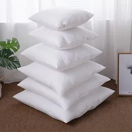 Pillow Anluve White Fabric Filling Core Insert Decorative Pillows PP Cotton For Sofa Car Soft