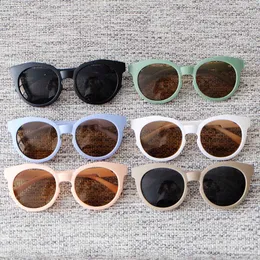 Modern Children Factory Eyewear Dzieci Rozmiar mody okrągłe kota okulary przeciwsłoneczne