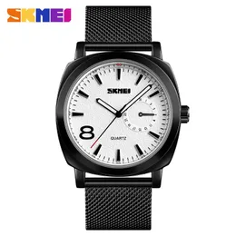 Нарученные часы Skmei Top Luxury Fashion Men Watch Quartz Simple 30Bar Водонепроницаемые часы Big Dial Watches Erkek Kol Saati 1466