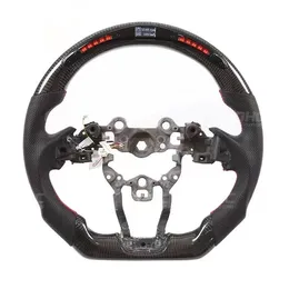 Car Carbon Fiber Steering Wheel for Mazda 3 Mazda 6 CX-4 CX-5 RX-7 BT-50 LED Performance