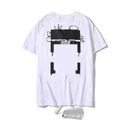 Summer T Shirt Mens Womens Designersoff T-shirty luźne koszula