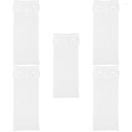 Tenda 5pcs Pizzo Finestra Sheer Decor Decorazione domestica