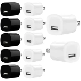 5V 1A Mini Adaptadores port￡teis dos EUA Adaptadores de energia da parede de viagens para casa para iPhone Samsung HTC LG Xiaomi USB Carregador de telefone USB