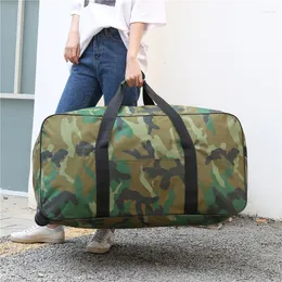 Duffel Bags Large-capacity 158 Air Checked Bag Overseas Study Suitcase Airplane Box Folding Wheeled Travel Man