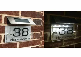 علامة علامات المنزل رقم الباب رقم لوحة اسم لوحة الطاقة الشمسية Acrylic الأجهزة الأخرى 6207492