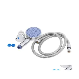 Badtillbeh￶r Set High Pressure Munstycksh￥llare Badrum Duschhuvud med stent handh￥llen kran Vattenbesparande verktyg Hush￥ll leveranser DHPQW