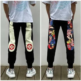 Men's Pants 2022 New Sweatpants Baggy Joggers Fashion Letter Hip Hop Streetwear Harem Men Casual Cotton Loose Trousers T230110