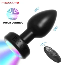 Massageador adulto Wireless Remote Anal Plug Plug Vibrador Massageador Massageiro Butt Clitoris Toys Sexis para homens Produtos gays