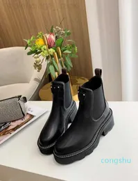 2020 New Beaubourg 발목 부츠 여성 패션 마틴 부츠 디자이너 Winter Leather Boots 최고 품질