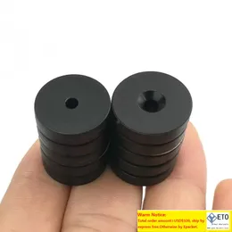 Magnete svasato al neodimio da 5 kg con rivestimento in plastica impermeabile Precision Machines base di montaggio magnetica per pannello a led