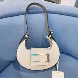 Moda Yarım Ay Poşet Hakiki Deri çanta Luxurys Ünlü Koltukaltı Çerez Omuz Çantası Klasik Debriyaj Tasarımcı Kadın Erkek Tote Crossbody Sling Seyahat Çantaları