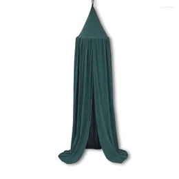 ベビーベッドネッティングカミミベビーベッドカーテンチルドレンルーム装飾テント洗浄コットンクロスハングドーム蚊ネットポグ