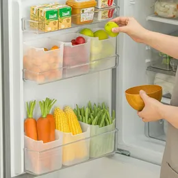Depolama Şişeleri Buzdolabı Yan Kapı Kutusu Gıda Soğan Zence Sarımsağı Sebze Ambalaj Koruma