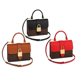 Uchwyt górny Locky BB Tote Tote Torby zawiesia luksusowego projektanta M44322 Vintage klasyczny Pochette Crose Crossbody Bag damskie portfele męskie