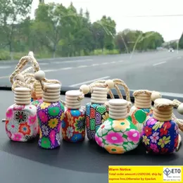 Perfume Bottle Polimer Pusta Perfume Glass Olejki eteryczne Dyfuzery Modne wiszące wiszące ozdoby butelki do pakowania