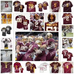 American College Football Wear NCAA Minnesota Golden Gophers Sydd Football Jersey 3 Bronko Nagurski 78 Bobby Bell 40 Charlie Sanders 5 Damien Wilson 88 Maxx Will