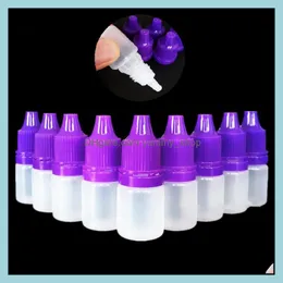 Packing Bottles Ldpe Needle With Childproof Safety Cap And Short Thick Dropper Tip L/5Ml/10Ml/15Ml/20Ml/30Ml/50Ml E Liquid Bottle Dr Otrh1