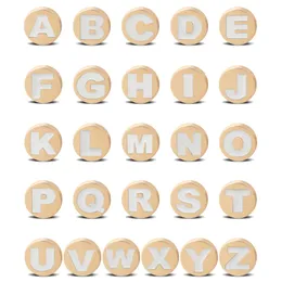 Schuhteile Zubehör Bling Gold Buchstaben Charms für Croc Sandalen Dekoration Alphabet Abcz Zeichen Diy Schuhe Pins Junge Mädchen Teenager M Otwrd