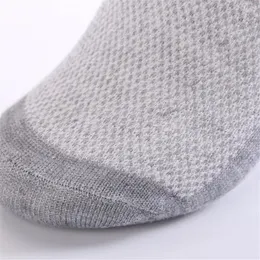 Men's Socks 20Pcs 10Pair Breathable Men's Short Ankle Men Solid Mesh High Quality Male Boat Invisible Cotton