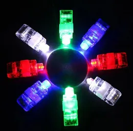 LED Finger Lights Lamp Mini Lights Up Glowing Ring Torch Party decoration Flash light Kid Magic Toys gift