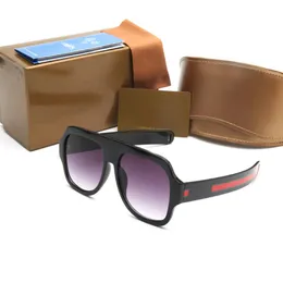 Occhiali da sole firmati da uomo Occhiali da sole di lusso per donna Lunette Fashion Occhiali da vista rettangolari neri con astuccio Occhiali da sole di lusso a 4 colori