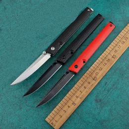 CRKT 7096 CEO Pocket Knife 8Cr13MOV / D2 Steel Knife Outdoor Survival EDC Camping com Nylon Reforçado com Vidro / G10 Handle Ferramentas Leves CRKT 7016 3810 7076