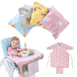 Cups Dishes Utensils 1PC High Quality borns Bib Table Cover Baby Dining Chair Gown Waterproof Saliva Towel Burp Apron Food Feeding Accessories 230111