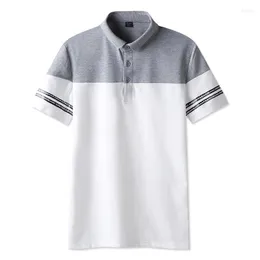 Herrpolos polo skjortor män bomull 2023 sommarhem andas Desiger varumärke Slim Short Sleeve Male Camisa Masculina