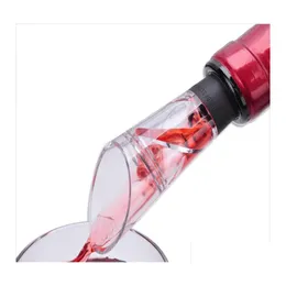 Ferramentas de barra de barras de vinho tinto r￡pido Aerador Aerador Aerador de decantadores port￡teis Aeradores de espiral port￡til Filtro em casa JY0045 OT9AZ