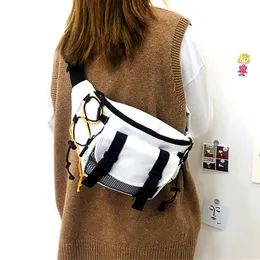 Sacos de cintura baú unissex para mulheres 2023 Tático Casual Crossbody Bag Packs