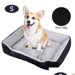 Kennels Pens Pet Bed Dog Pillow Beds Mat Pets Sofa Cat House Puppy Cooling Blanket For Large Medium Small Dogs Chihuahua Blterrier Dhl3K