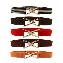 Bälten Elastiska tunna damklänning Bälte Vit Skinny Kvinnor Midjeband Streck Kvinnlig midjeband Ceinture Elastique SCB0226