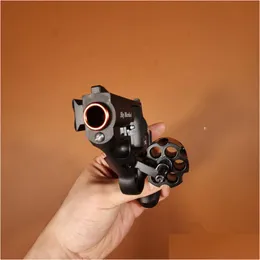 Zabawki Gun Korth Sky Marshal 9 mm Revoer Toy Pistolet Biegun Blaster Miękka fotografowanie Mode