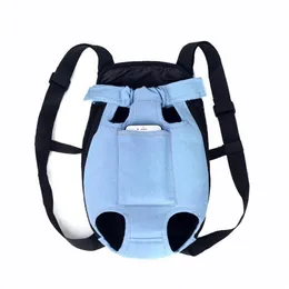 Dog Car Seat Covers Ers Denim Pet Backpack Outdoor Travel Cat Carrier Bag For Small Dogs Puppy Kedi Carring Bags Pets Products Drop Dhjrt