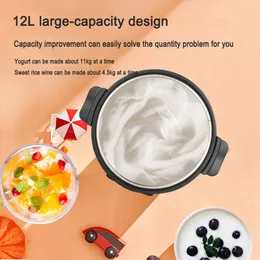 110V 220 VStainless Steel Fermenters Maker Wine Fermented Beer Fermenters Milk Barrel Sealing Oil Barrel Tea Canister Storage Pot